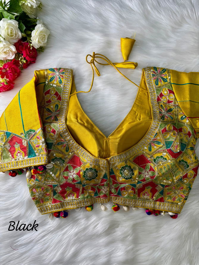 Rk Blouse Italian Silk Embroidery Wedding Wear Blouse Wholesale Online
